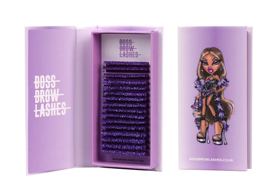 Bratz-Glitter/Purple - Boss Brow Lashes